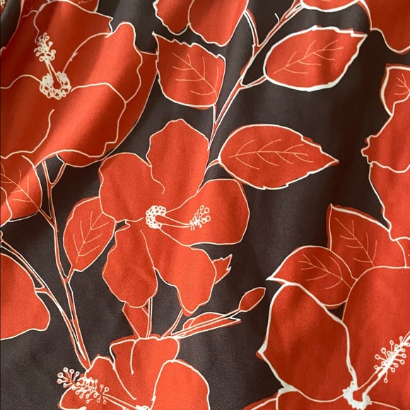 Acacia Swimwear Red Floral Bodysuit - Picture 4 of 8